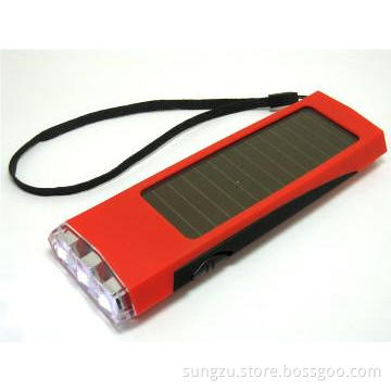 factory Solar Powered Keychain Flashlight